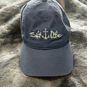 Salt Life Vintage Washed Blue Hat
